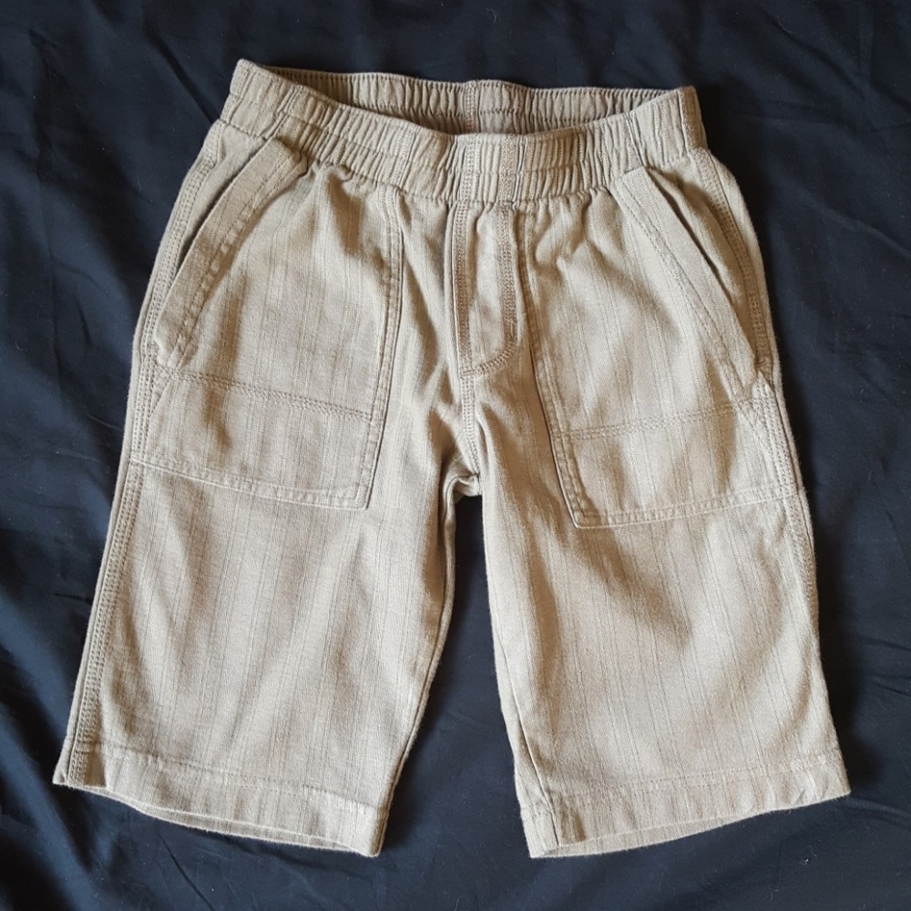 Used Tea Collection Boys Pinstripe Pull-On Shorts